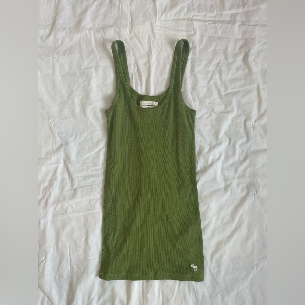 Aberocrombie kids green tank top